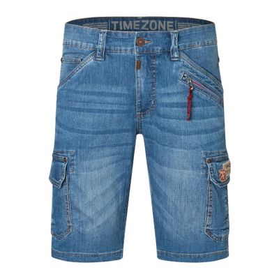 Foto van Timezone Regular Ryker Gargo jeans korte broek