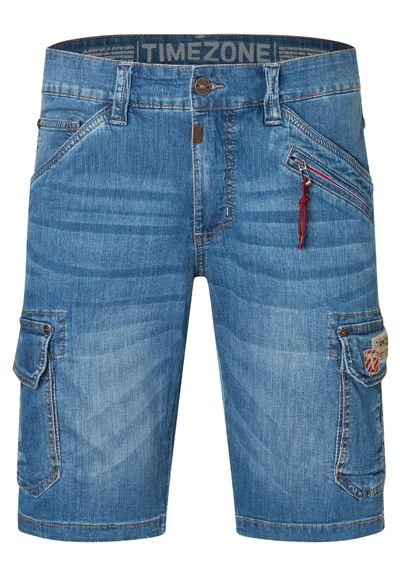 Foto van Timezone Regular Ryker Gargo jeans korte broek