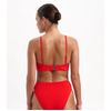 Afbeelding van Beachlife Fiery Red twist bikinitop