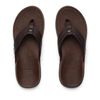 Afbeelding van Reef Leather Offshore Dark Brown Slippers Heren