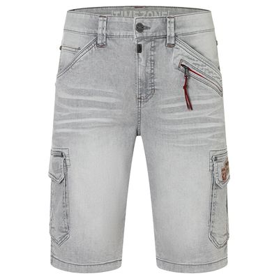 Timezone Regular Ryker Gargo jeans korte broek Foto van Timezone Regular Ryker Gargo jeans korte broek