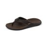 Afbeelding van Reef Leather Offshore Dark Brown Slippers Heren