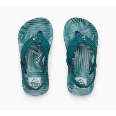 Foto van Reef Little Ahi Jongens Slippers Sage
