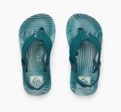 Foto van Reef Little Ahi Jongens Slippers Sage