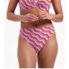 Afbeelding van Beachlife The Wave high waist bikinibroekje