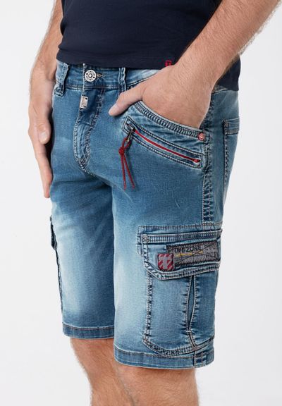 Foto van Timezone Regular Ryker Gargo jeans korte broek