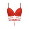 Afbeelding van Beachlife Fiery Red twist bikinitop