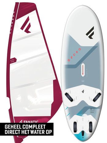 Foto van Fanatic Gecko HRS + Ride Tuigage Compleet windsurfset