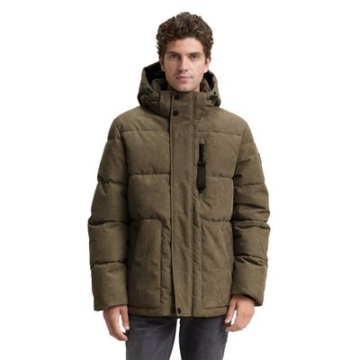 Foto van Tom Tailor Heren Corduroy Winterjas