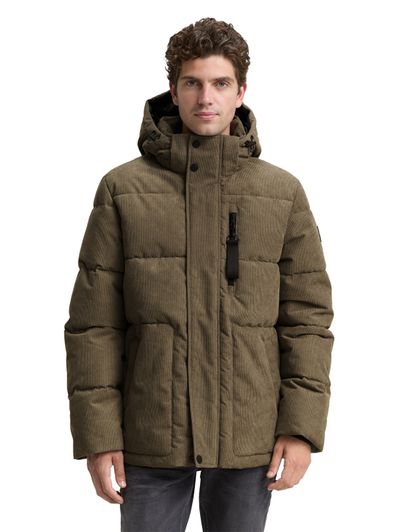 Foto van Tom Tailor Heren Corduroy Winterjas