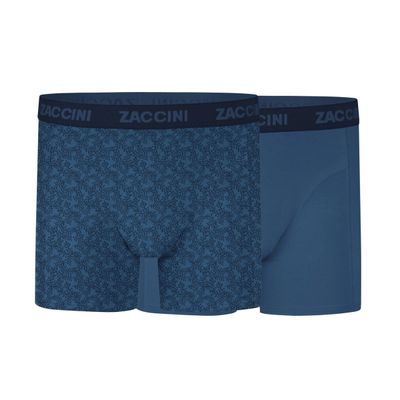 Zaccini heren onderbroek 2 pack Water Plant Foto van Zaccini heren onderbroek 2 pack Water Plant