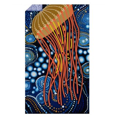 Foto van SooBluu microvezel reisbadlaken Jelly