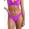 Afbeelding van Beachlife Purple Flash strik bikinibroekje