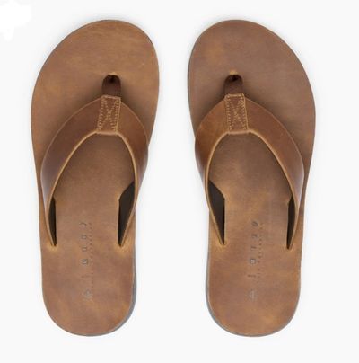 Foto van Reef leren heren slipper OJai