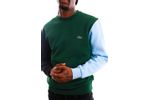 Afbeelding van Lacoste Crewneck LACOSTE 1HS1 Mens Sweatshirt GREEN/BLACK-OVERVIEW SH9615-23