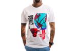Afbeelding van New Era T-Shirt CHICAGO BULLS NBA BBALL GLOBE GRAPHIC TEE WHITE NE13083917