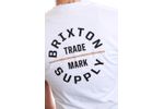 Afbeelding van Brixton T-Shirt BRIXTON OATH V S/S STT WHITE/MOJAVE 16410