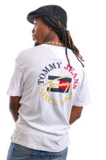 Tommy Jeans T-Shirt TJM SS VINTAGE CIRCULAR OFF White DM0DM11689