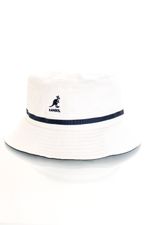 Kangol Bucket Hat KANGOL STRIPE LAHINCH WHITE K4012SP