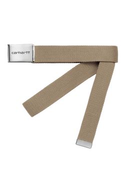 Afbeelding van Carhartt WIP Riem Carhartt WIP Clip Belt Chrome Leather I019176