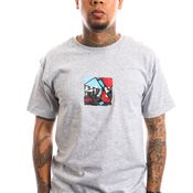HUF T-Shirt HUF GET A GRIP S/S TEE ATHLETIC GREY TS01634