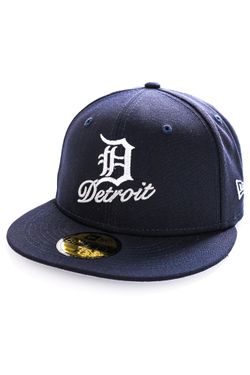 Afbeelding van New Era Fitted Cap DETROIT TIGERS DUAL LOGO COOPERSTOWN OFFICIAL TEAM COLOUR NE60288018