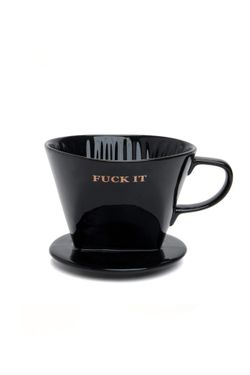 Afbeelding van HUF Espressokopje HUF FUCK IT ESPRESSO POUR CUP BLACK AC00603