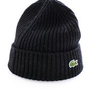 Lacoste Muts LACOSTE 2G4B Knitted Beanie BLACK RB0001-23