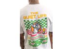 Afbeelding van The Quiet Life T-Shirt The Quiet Life Good Vibes Delivery White 21FAD2-2129