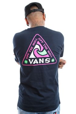 Afbeelding van Vans T-Shirt VANS SUMMER CAMP SS NAVY VN0A7PLWNVY1