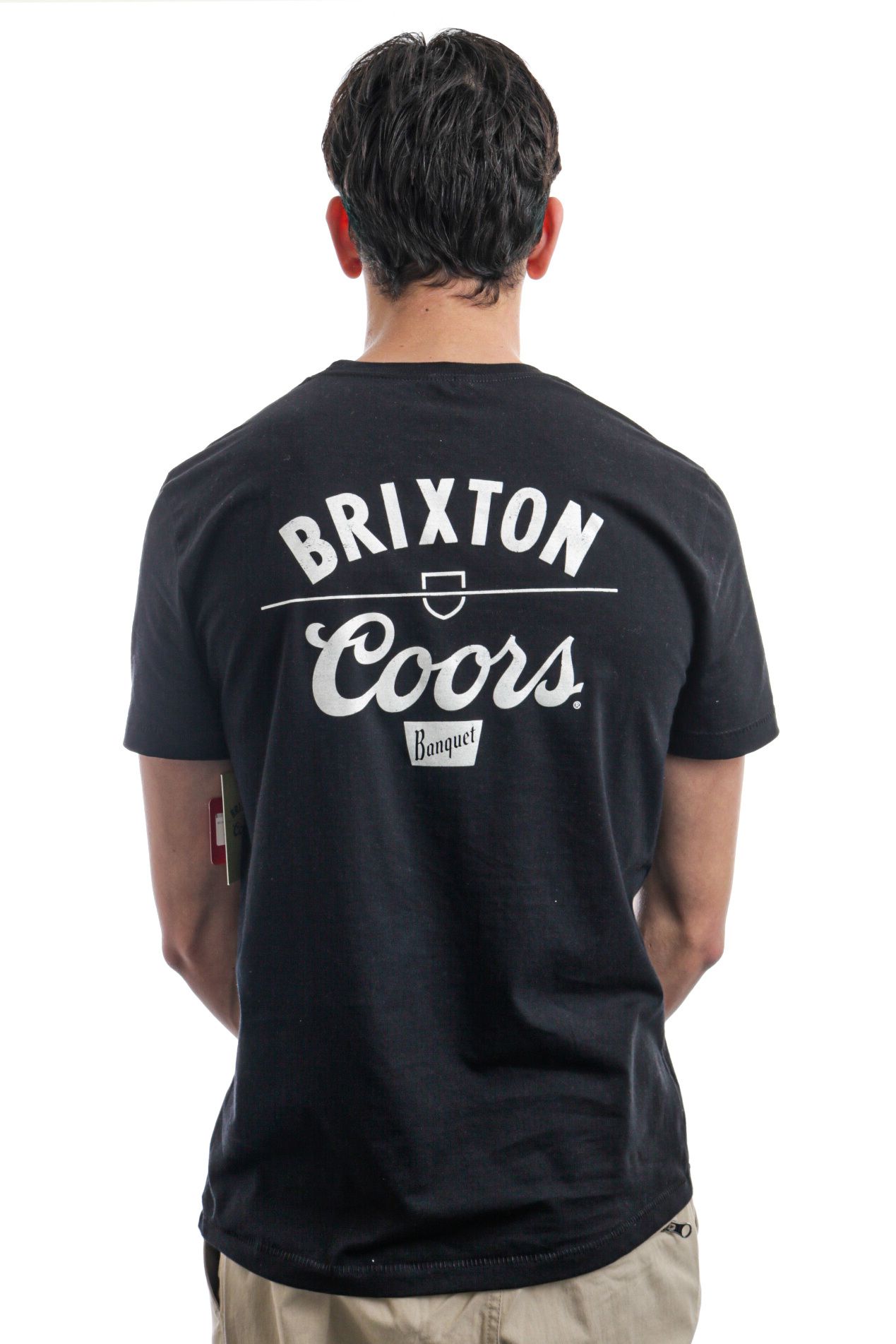 Afbeelding van Brixton T-Shirt BRIXTON x COORS LABOR S/S TLRT BLACK 16652