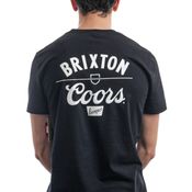 Brixton T-Shirt BRIXTON x COORS LABOR S/S TLRT BLACK 16652