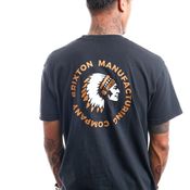 Brixton T-shirt RIVAL STAMP S/S STT Black Garment Dye 16551