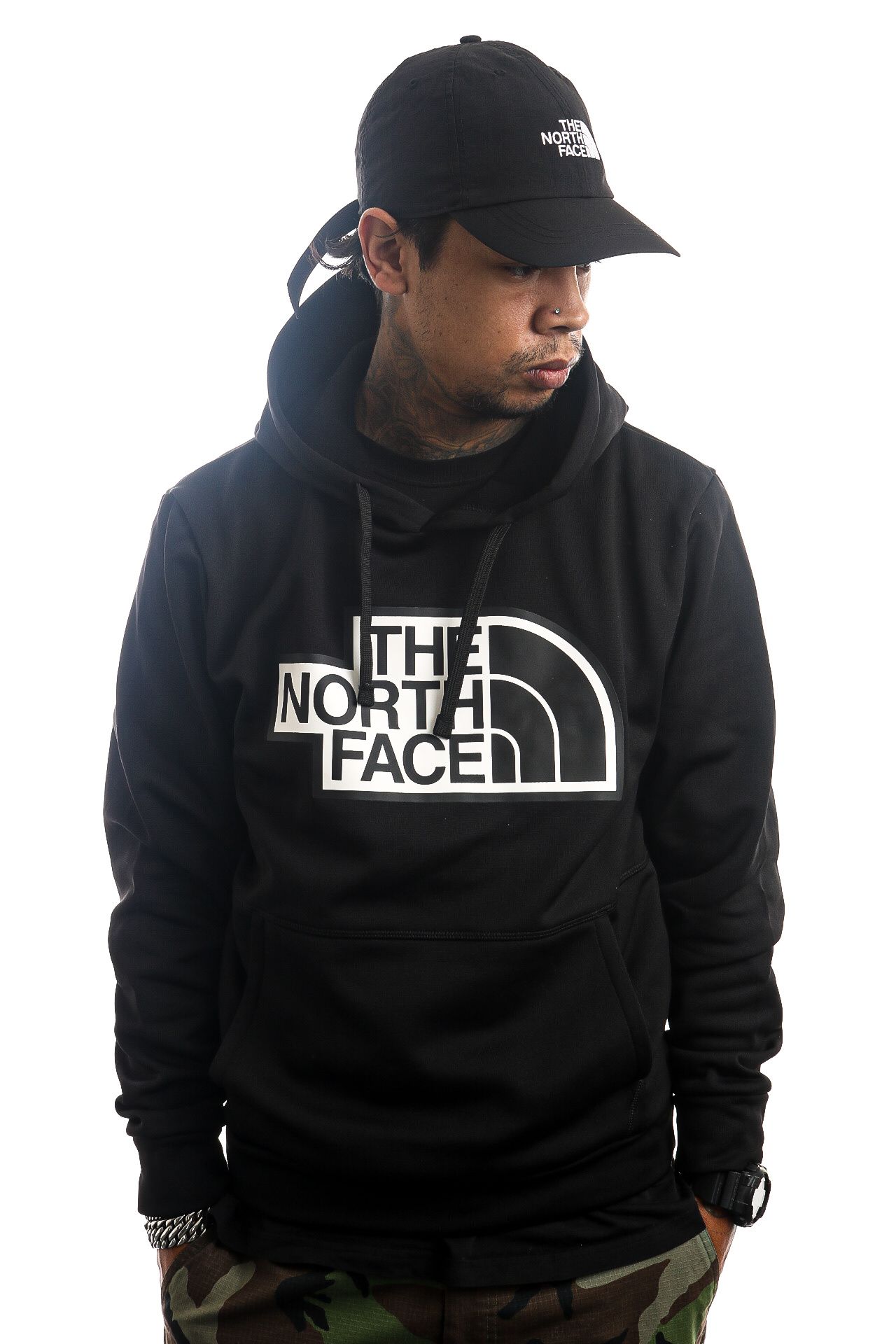 Afbeelding van The North Face Hoodie M Exploration Pullover TNF BLACK / TNF BLACK NF0A5G9SKX71