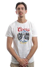 Brixton T-Shirt BRIXTON x COORS ROCKY S/S TLRT OFF WHITE 16649
