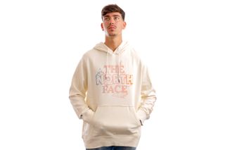 Foto van The North Face Hoodie Mens Himalayan Bottle Source Po Vintage White NF0A532811P1