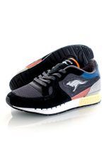 KangaROOS Sneakers COIL R1 OG POP JET BLACK / FADED BLUE 47290