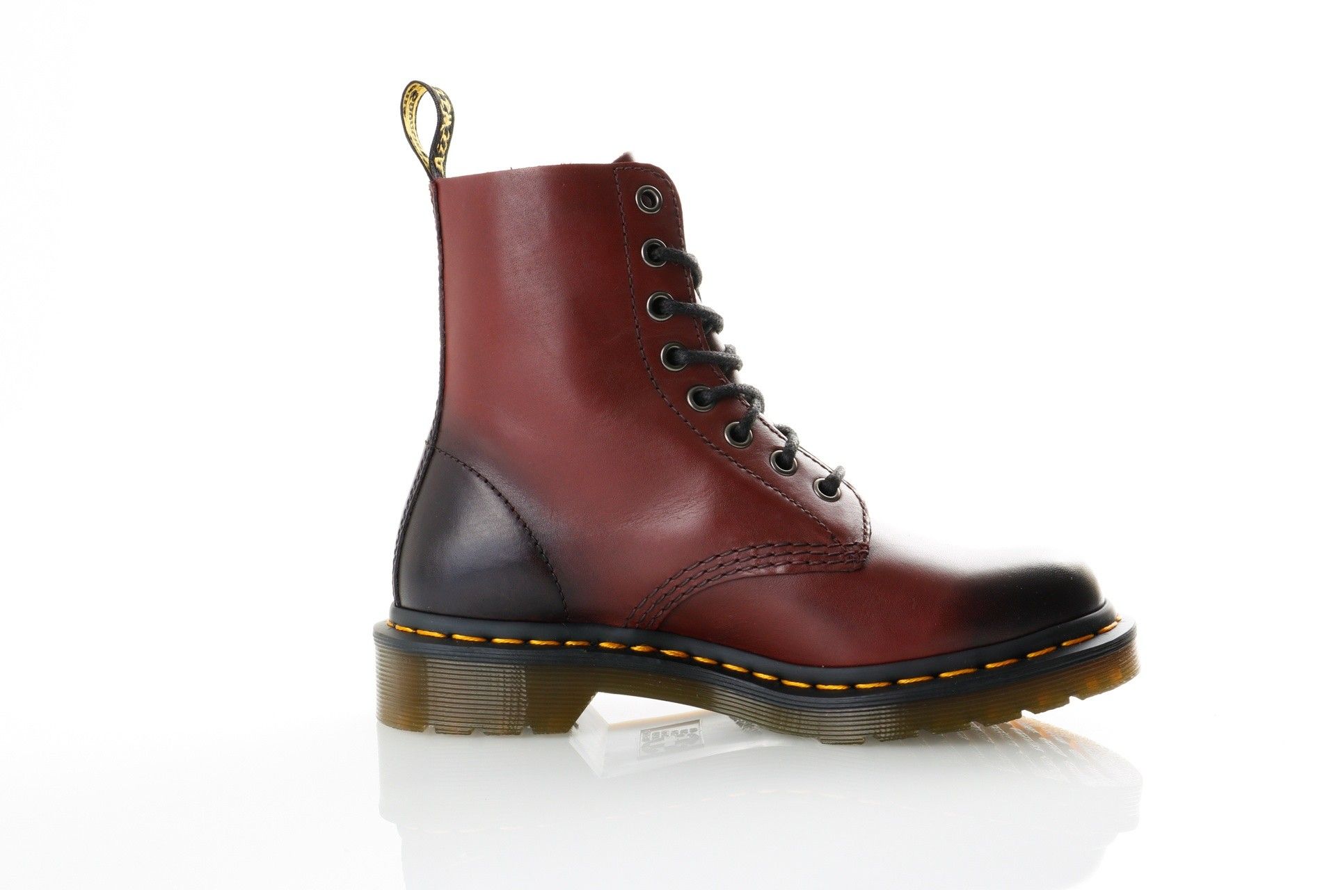 dr martens pascal cherry red antique temperley