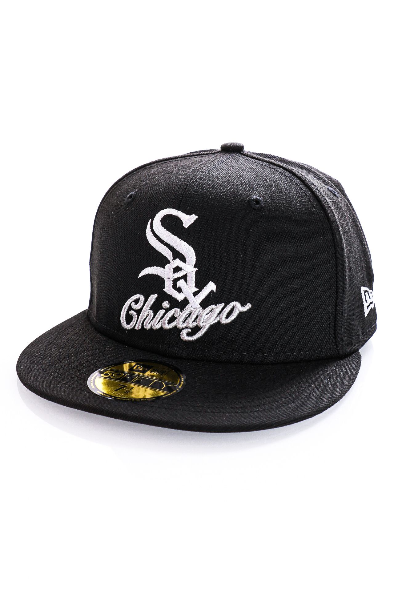 Afbeelding van New Era Fitted Cap CHICAGO WHITE SOX DUAL LOGO COOPERSTOWN OFFICIAL TEAM COLOUR NE60288017