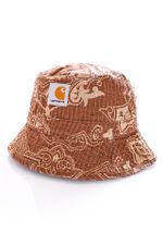 Carhartt WIP Bucket Hat Carhartt WIP Verse Hat Verse Print Hamilton Brown I030645