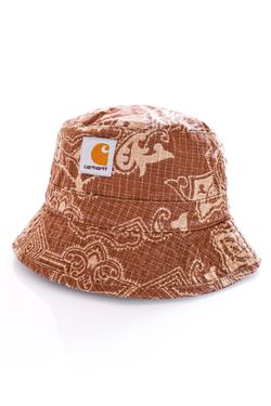 Afbeelding van Carhartt WIP Bucket Hat Carhartt WIP Verse Hat Verse Print Hamilton Brown I030645