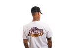 Afbeelding van New Era T-Shirt LOS ANGELES LAKERS NBA BACK BODY WATER PRINT TEE WHITE NE13083920