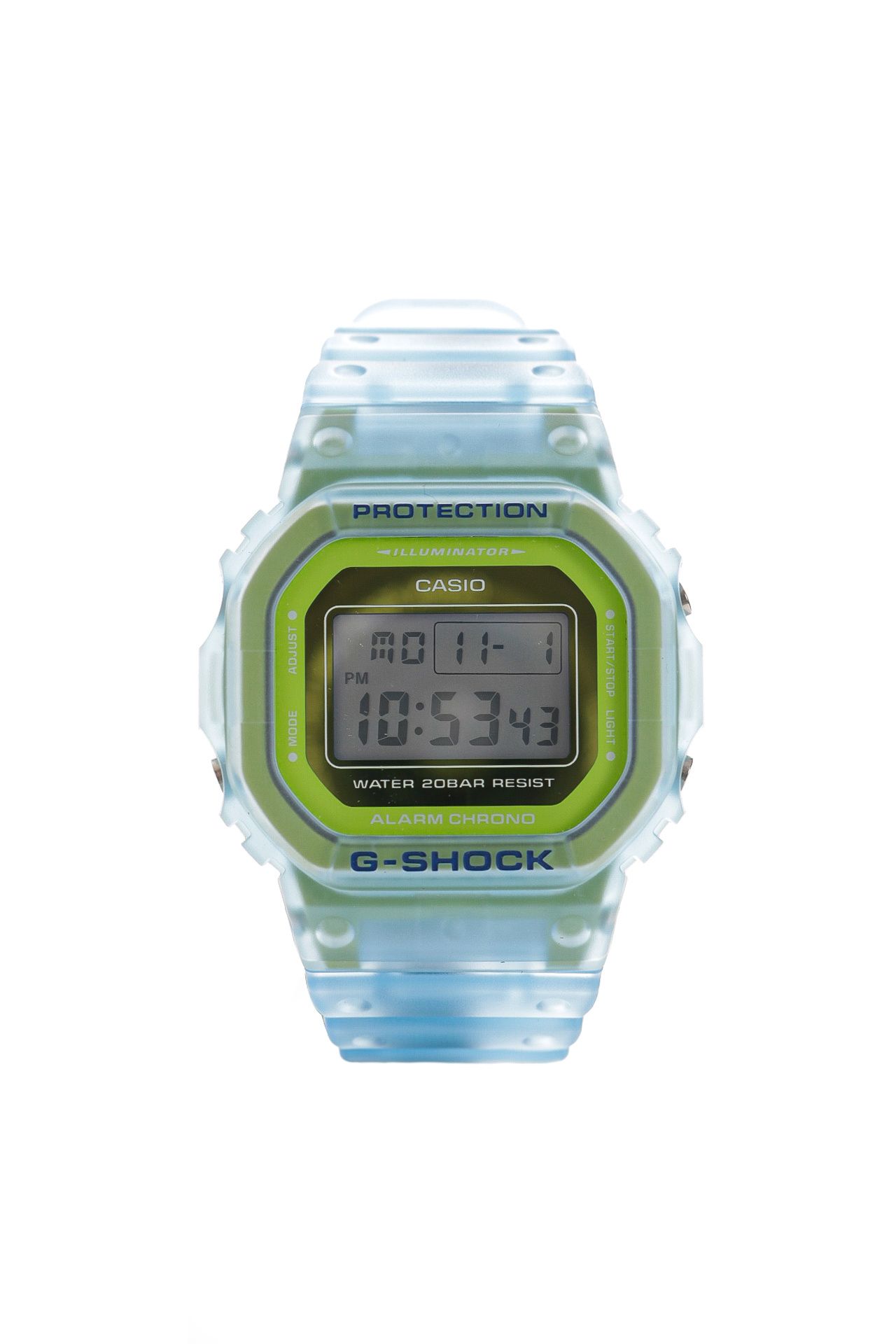 Afbeelding van Casio Horloge G-SHOCK TRENDING DW-5600LS LIGHT BLUE / GREEN