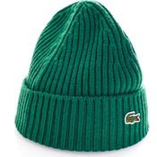 Lacoste Muts LACOSTE 2G4B Knitted Beanie GREEN RB0001-23