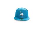 Afbeelding van New Era Fitted Cap LOS ANGELES DODGERS LEAGUE ESSENTIAL 59FIFTY BLUE NE60184803