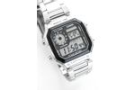 Afbeelding van Casio Horloge VINTAGE CASIO SILVER / BLACK AE-1200WHD