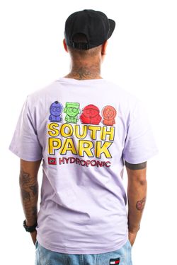 Afbeelding van Hydroponic T-Shirt SOUTHPARK X HYDROPONIC COLORS S/S LAVENDER HY-22002-02