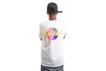 Afbeelding van New Era T-Shirt LOS ANGELES LAKERS NBA NEON BACK GRAPHIC TEAM LOGO TEE WHITE NE13083905
