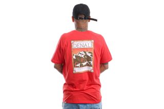 Foto van The North Face T-Shirt M S/S NORTH FACES TEE Horizon Red NF00CEQ8V33