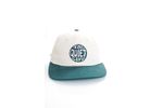 Afbeelding van The Quiet Life Strapback Corbier Polo Hat - Made in USA Stone/Hunter Green 22SPD2-2167